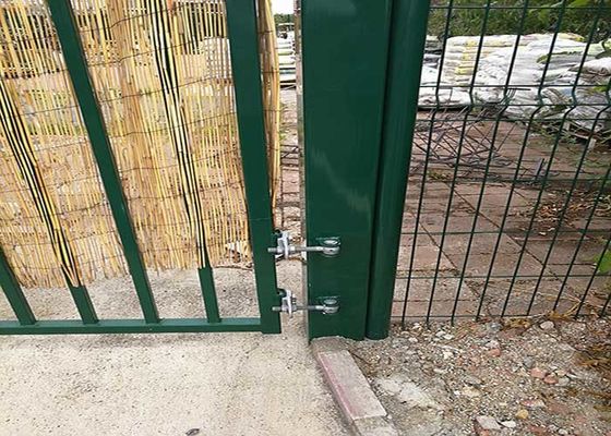 ISO14001 Steel Tube Welded Lightweight Metal Garden Gates