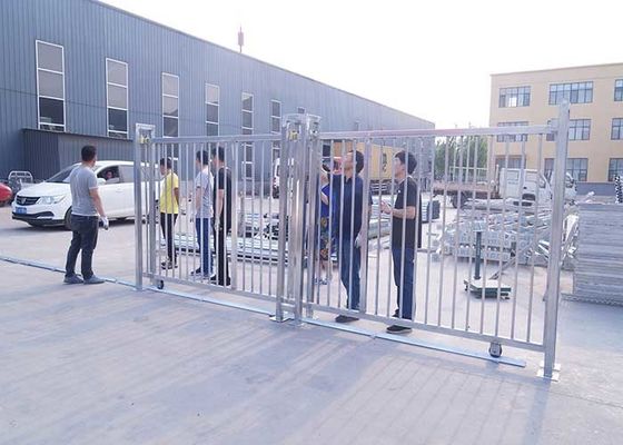 PVC Coated 60*60mm Welded Metal Security Garden Gates