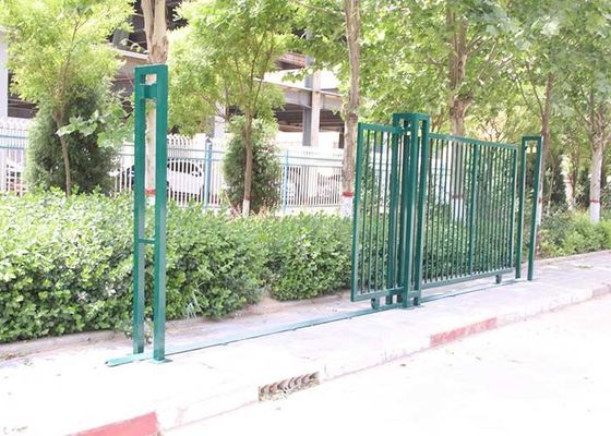 H2.5m Powder Coated Sliding Door Garden Metal Fencing