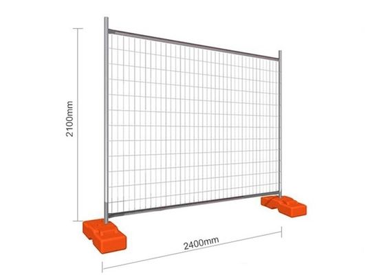 Australia Standard 2100mmx2400mm Temp Construction Fence