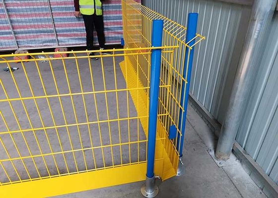 50X100mm Pvc Coated Temporary Edge Protection Barriers