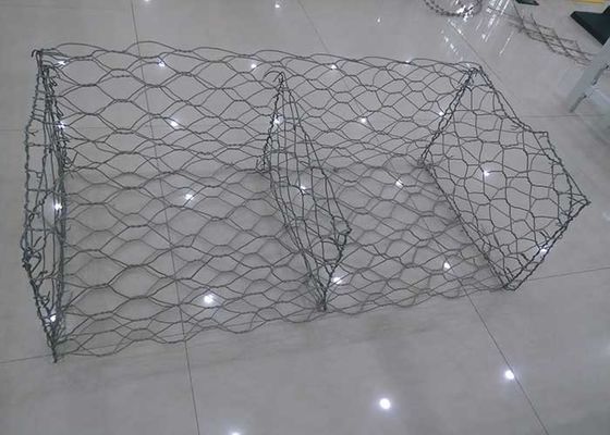 H1.5m double twisted 10*12cm Gabion Wire Baskets