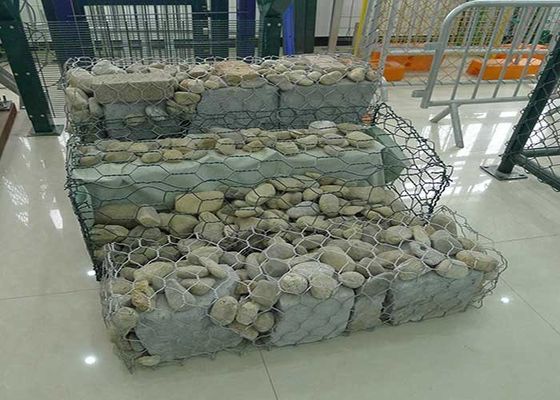 H1.5m double twisted 10*12cm Gabion Wire Baskets