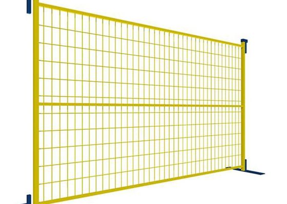 ISO9001 PVC Coated 6'X9.5' Temp Construction Fence