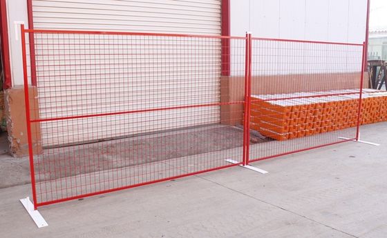 Construction Site American Standard Temporary Fence Plate Welded