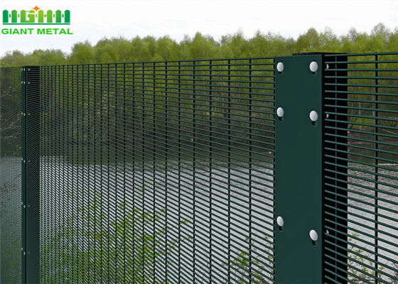 South Africa Clearvu Anti-Climb Prison Fence Panels Wire Mesh Anti Climb 358 Anti Climb Security Fencing