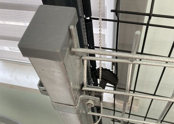 Rectangle Pillar 3d 100*300mm V Mesh Security Fencing