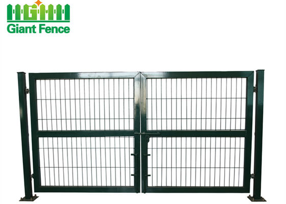 Outdoor H2.4m Expandable Metal Garden Fence Gate