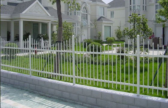 OHSAS 18001 1.8*2.4m galvanization Steel Picket Fence