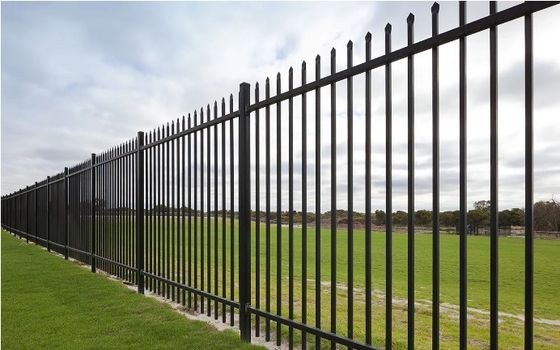 1.8*2.4m PVC Coated Welded Tubular Steel Fence