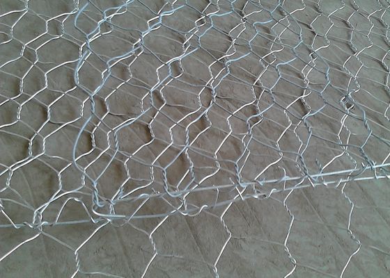 Heavy Zinc Hexagonal Woven Gabion Basket Fence