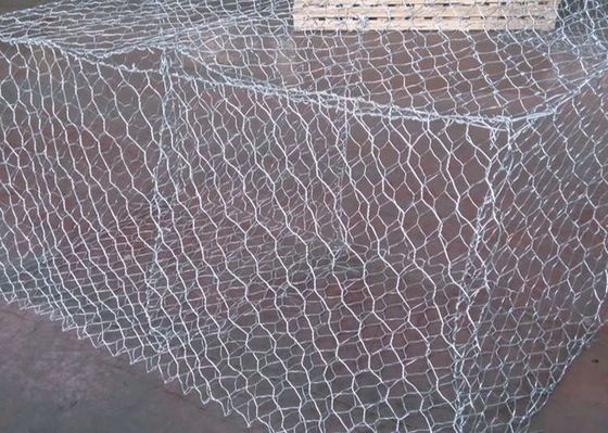 Heavy Zinc Hexagonal Woven Gabion Basket Fence