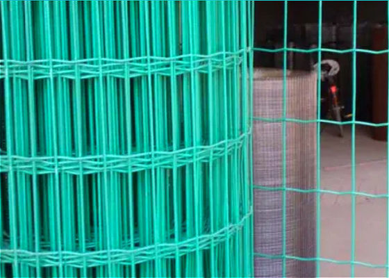 PVC Coated 50*50mm Holland Welded Wire Garden Fence