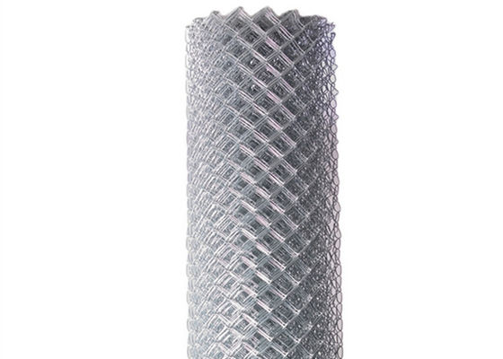 Zinc Coating 8Ft Diamond Chain Link Fence For Constructions