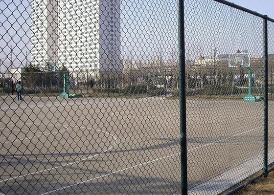 Safety Metal Steel Pvc Chain Link Fence For Garden