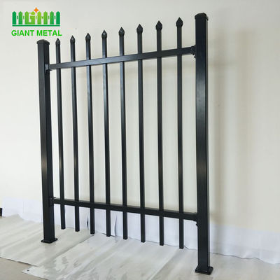 Security Hot Dip Galvanized Tubular Steel Fence 2.0m Height