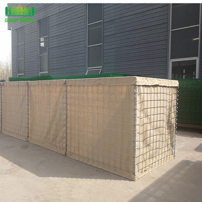 Square Shape Flood Control Mil 10 Military Hesco Barriers