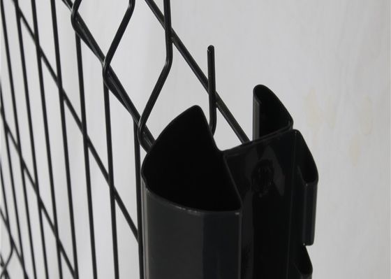 Peach Post Zinc Plated V Mesh Security Fencing