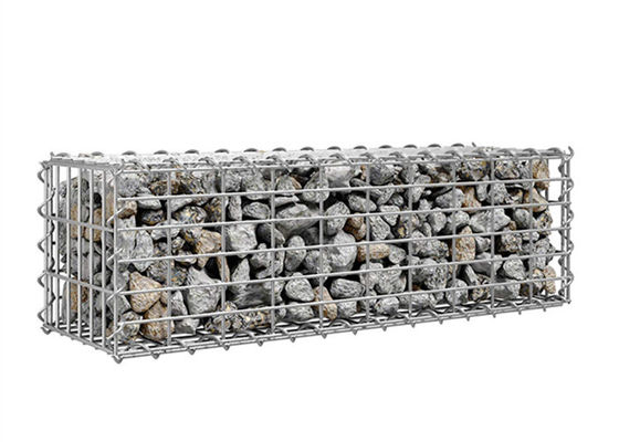 2x1x1 Wire Mesh Stone filled Gabion Wall Baskets