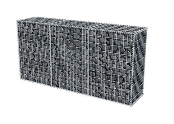 2x1x1 Wire Mesh Stone filled Gabion Wall Baskets