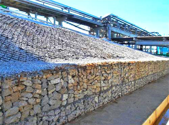 Seawall Protection Hexagonal Weaving Gabion Mesh Box