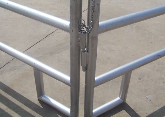Hot Dip Galvanized 1.6m Livestock Fence Panels With Accessory Pins / Lugs