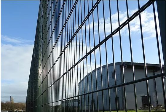 Pvc Coated H2500mm 2d Double Wire Mesh Fencing