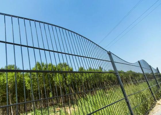 Powder Coating Rust Resistant H2m Double Wire Mesh Fence
