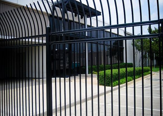 Easily Assembled Decorative Wrought Iron Steel Fence