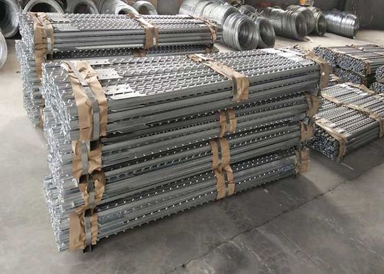 Hot Dip Galvanized Length 5' Steel Studded T Post