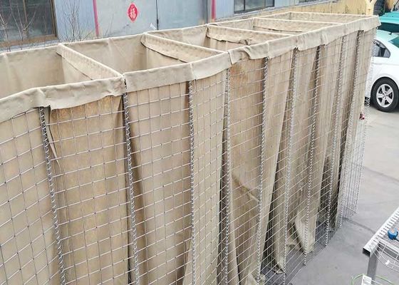 Galvanized Steel 2.1 Height Hesco Barrier Blast Wall Wall