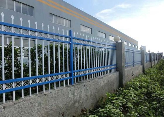 Garden Black Metal Wrought Iron Fences Trellis Metal Iron Aluminium Tubular