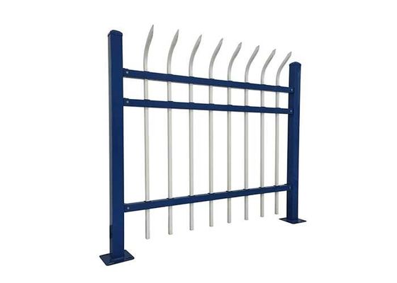 Garden Black Metal Wrought Iron Fences Trellis Metal Iron Aluminium Tubular