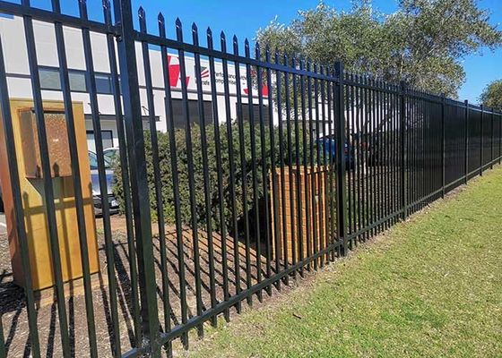 Galvanized Steel Railing Tubular Iron Railing Land Garden Fence Yard Fence