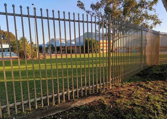 Galvanized Steel Railing Tubular Iron Railing Land Garden Fence Yard Fence