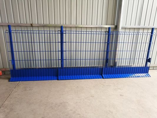 Giant Fence Blue Pvc Coated 1150*2600mm Fall Protection Fence