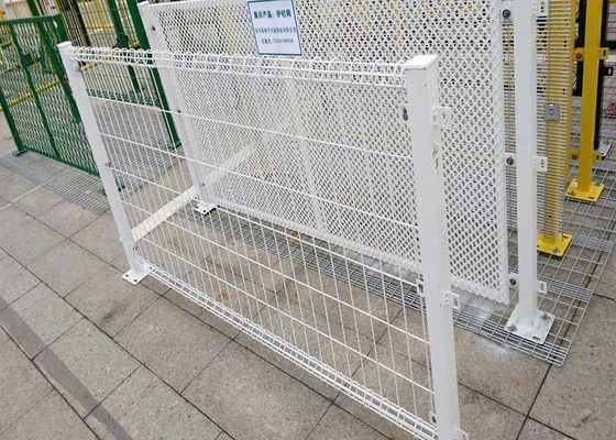 high rigidity rolled Top 75*150 Double Circle Fence