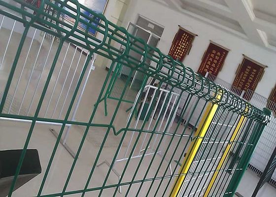 SGS Double Circle 50*200mm Welded Wire Garden Fence