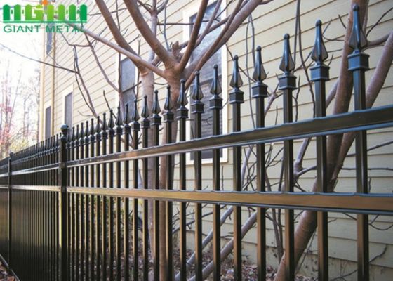 H2.2m PVC Coating Tubular Decorative Aluminium Fencing