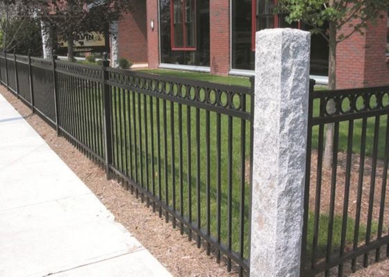 6 Ft Tall Powder Coated Tubular Fencing For Garden