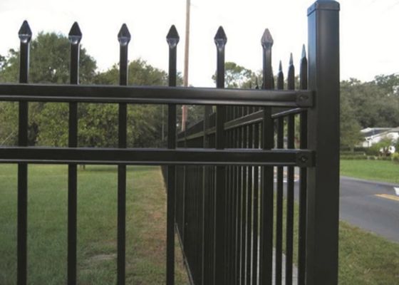 6 Ft Tall Powder Coated Tubular Fencing For Garden