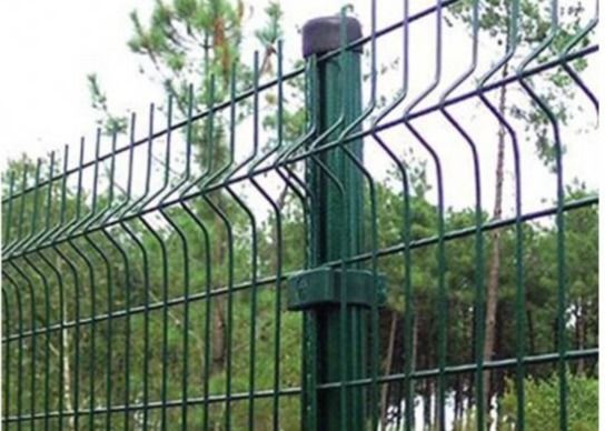 Metalx Factory Price Cheap Green/Black PVC Coated Outdoor Garden 3D Curvy Welded Bending Perimeter Security Wire/V Mesh
