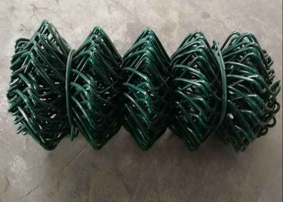 Uniform Mesh Hole 3mm Green Chain Link Fence