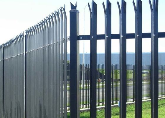 6ft Height Powder Coated Steel Welded Wire Garden Fence 2670mm  width