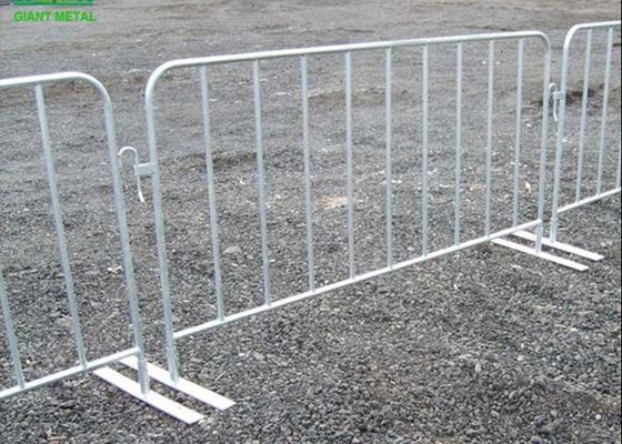 Detached Flat Feet 2.4*1.5m Crowd Barrier Fencing
