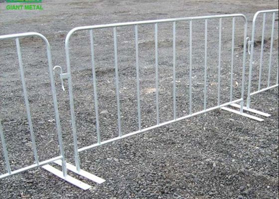 Detached Flat Feet 2.4*1.5m Crowd Barrier Fencing