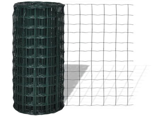 Ripple Type Mesh 4.0mm Wire Garden Fence Roll Pvc Coated