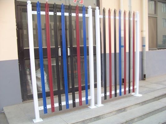 powder coated Metal Palisade Fence for Public Sites