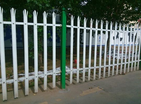 powder coated Metal Palisade Fence for Public Sites