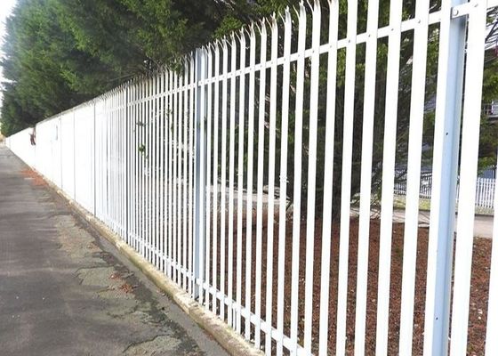 powder coated Metal Palisade Fence for Public Sites